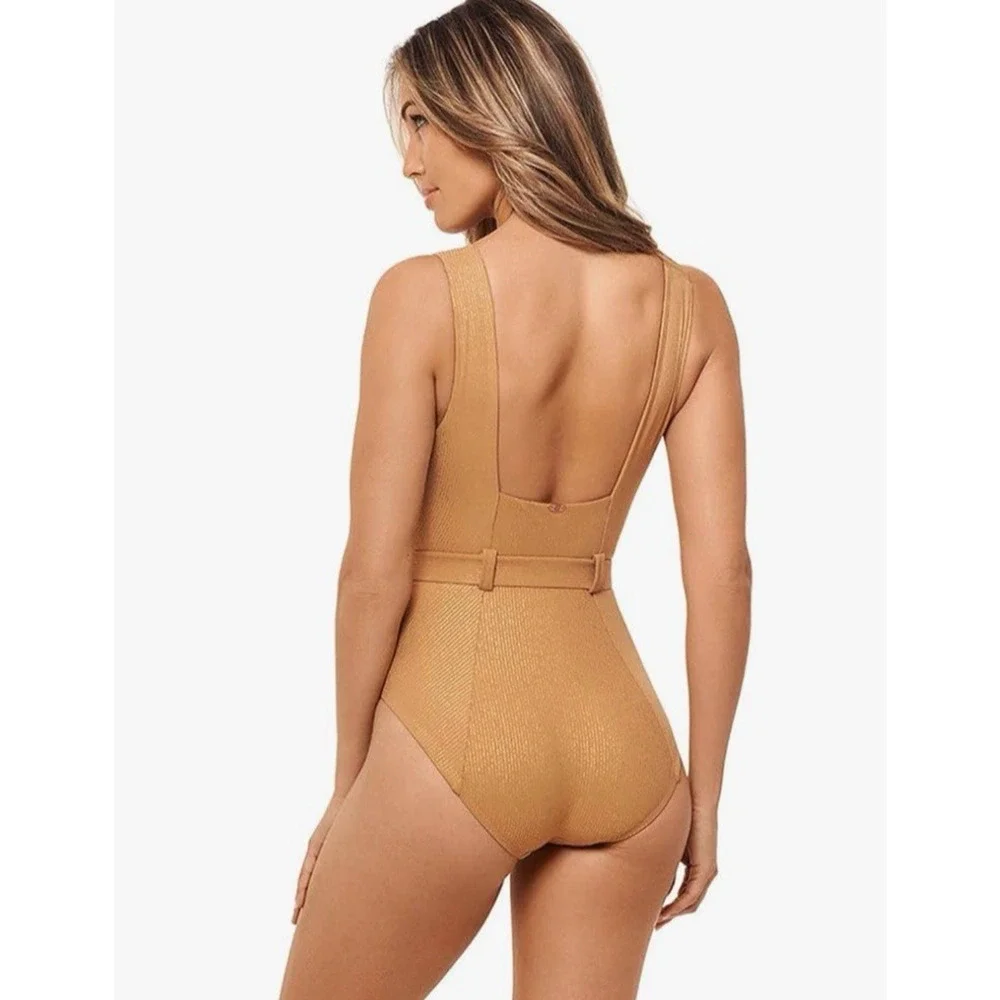 Amoressa Swimsuit 6 Sanskirt Kupa One Piece Birch Gold